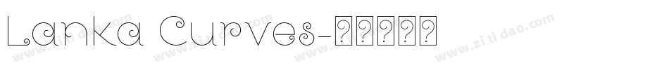 Lanka Curves字体转换